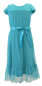 Blue Sherbet Tulle Dress from Daisy Petal Girls by Diviine Modestee
